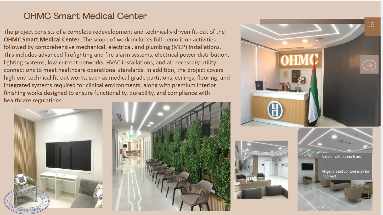 OHMC — Ras Al Khor